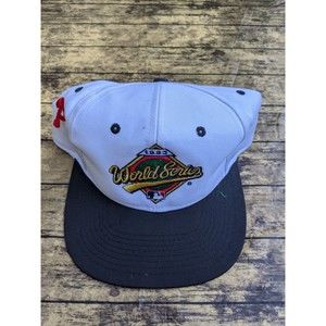 NOS New Vintage 1993 Philadelphia Phillies MLB World Series Logo 7 Snapback hat